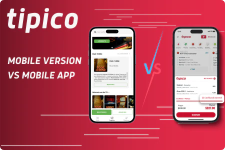 Vergleich: Tipico Mobile Version und App