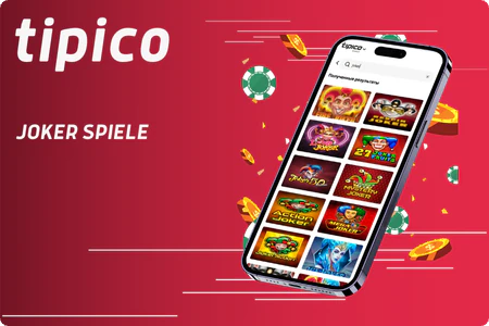 Spannende Joker Spiele bei Tipico