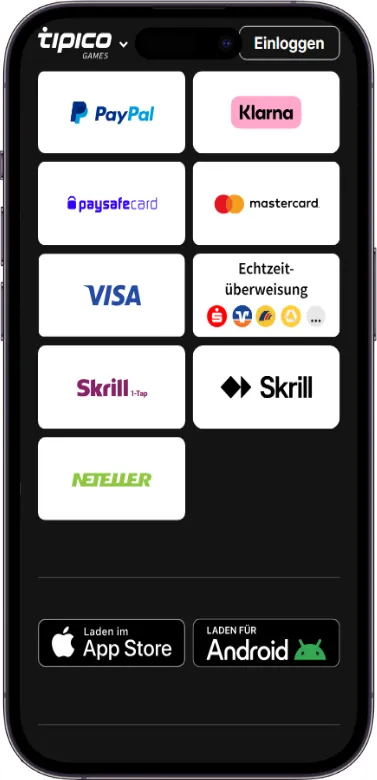 tipico Zahlungen