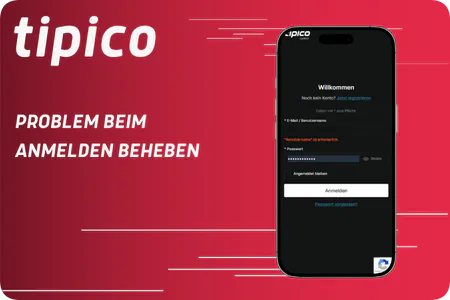 Tipico Casino Problem beim Anmelden beheben